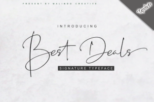 Best Deals: A Font That Delivers