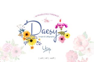 Daesy Script: A Stylish Handwritten Font