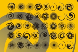 Swirlies in Graphic Design